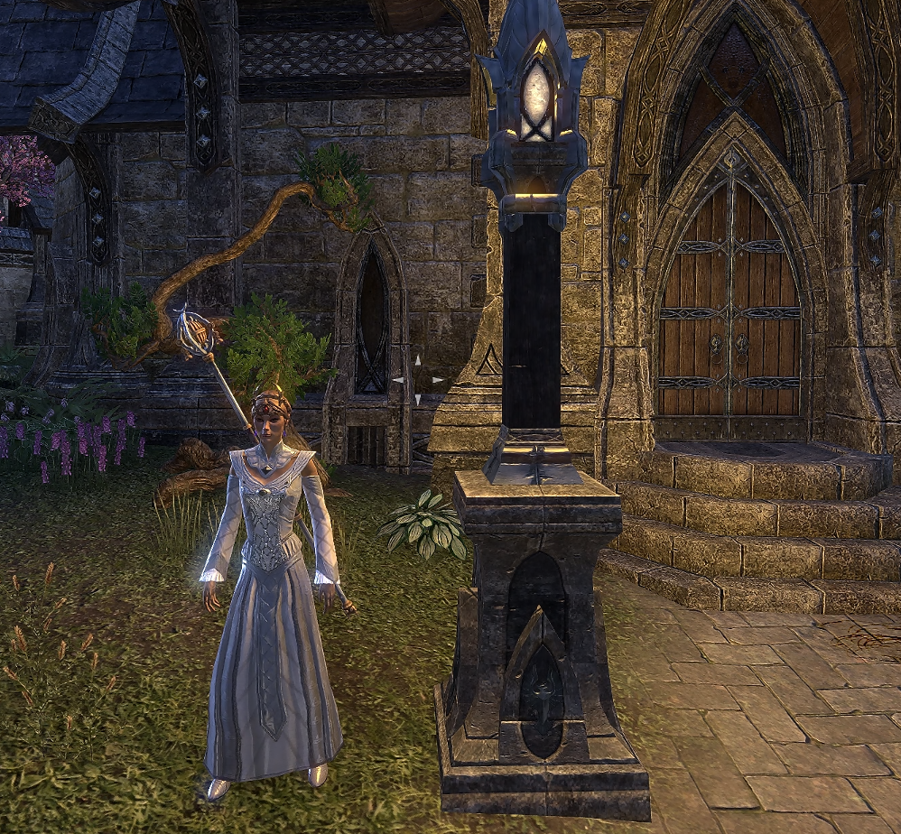 By the lamp at Vulkhel Guard